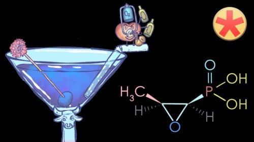 Fosfomycin Strukturformel