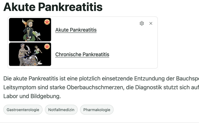 Eselink Hauptthema-Empfehlung