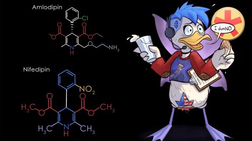Nifedipin Strukturformel