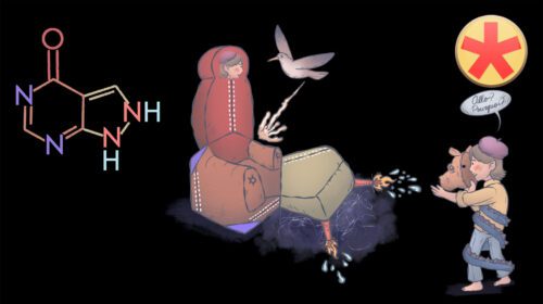 Allopurinol Strukturformel