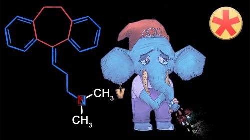 Amitriptylin Strukturformel