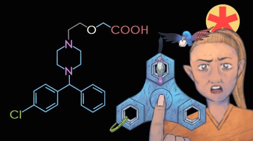 Cetirizin Strukturformel