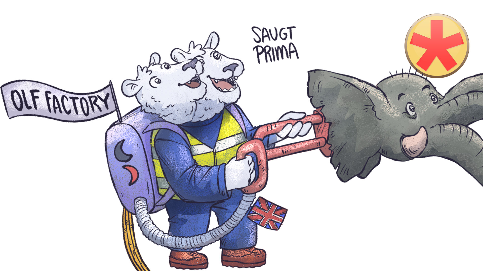 Geruchssinn 1: Riechschleimhaut Medizin lernen mit den Eselsbrücken von Meditricks.de